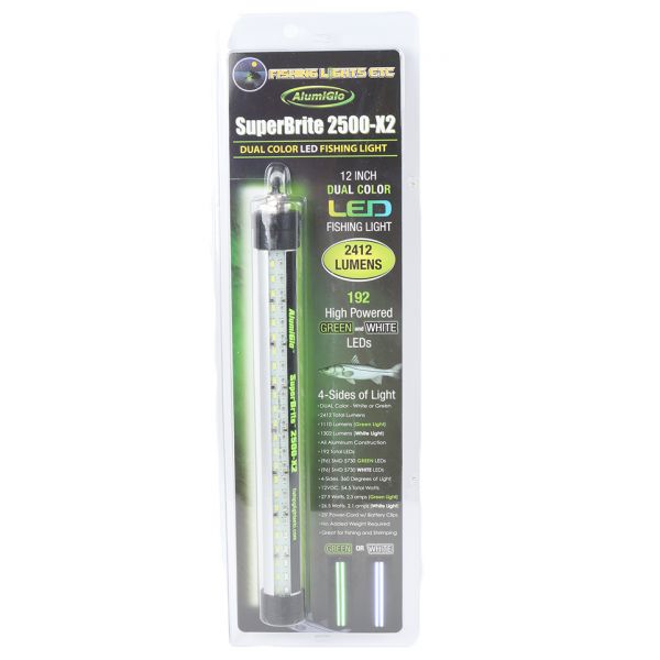 AlumiGlo SuperBrite 2500-X2 Dual Color 12