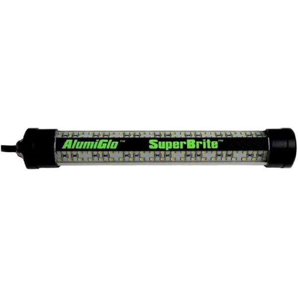 AlumiGlo SuperBrite 1200 12'' Green LED Fishing Light