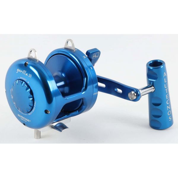 Alutecnos Albacore 20 Gorilla Reel Blue