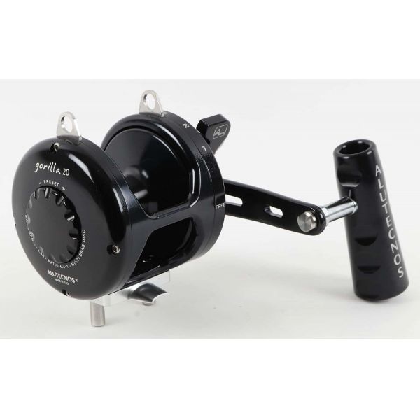 Alutecnos Albacore 20 Gorilla Reel Black