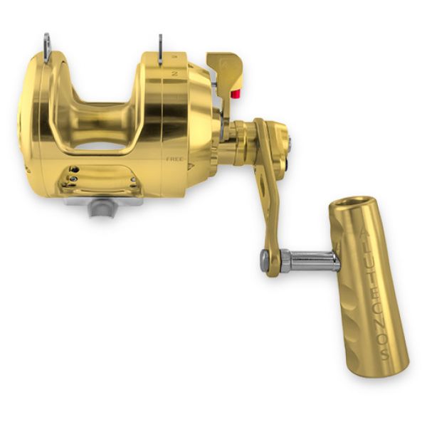 Alutecnos Albacore 20V 2-Speed Gorilla Reel - Gold