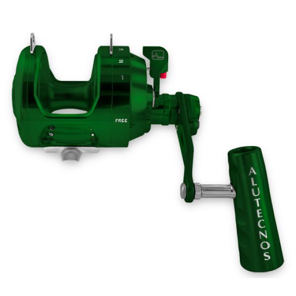 Alutecnos Albacore 20V 2-Speed Gorilla Reel - Green