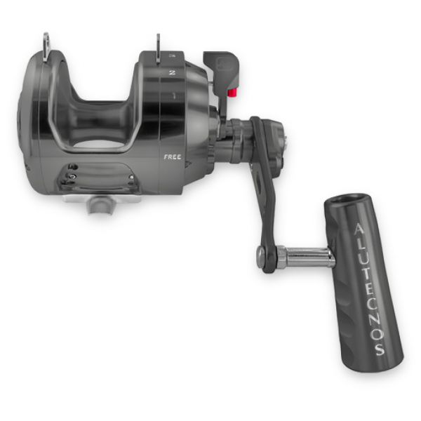 Alutecnos Albacore 20V 2-Speed Gorilla Reel - Gun Metal