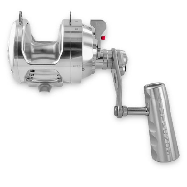 Alutecnos Albacore 20V 2-Speed Gorilla Reel - Silver