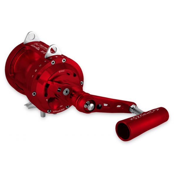 Alutecnos Albacore 30 2-Speed Gorilla Reel - Red