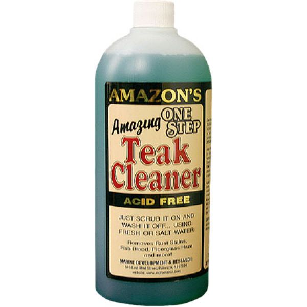 Amazon's One-Step Teak Cleaner