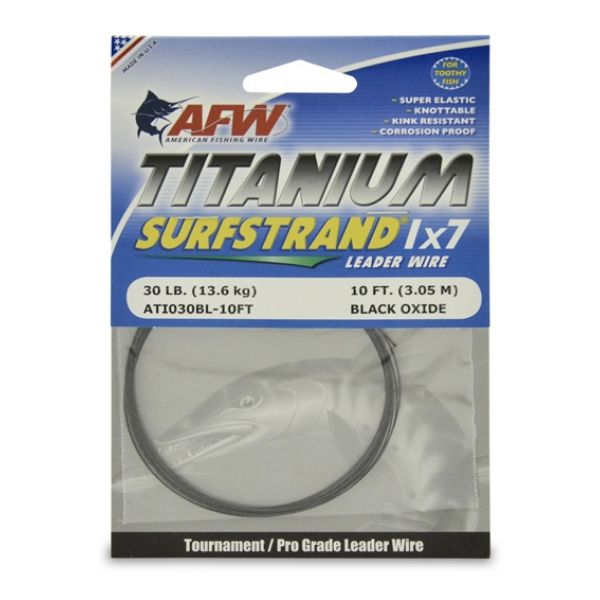 Coil 44 lb AFW Toothproof Piano Leader Wire 1/4 lb Test #5 472 ft 23535 