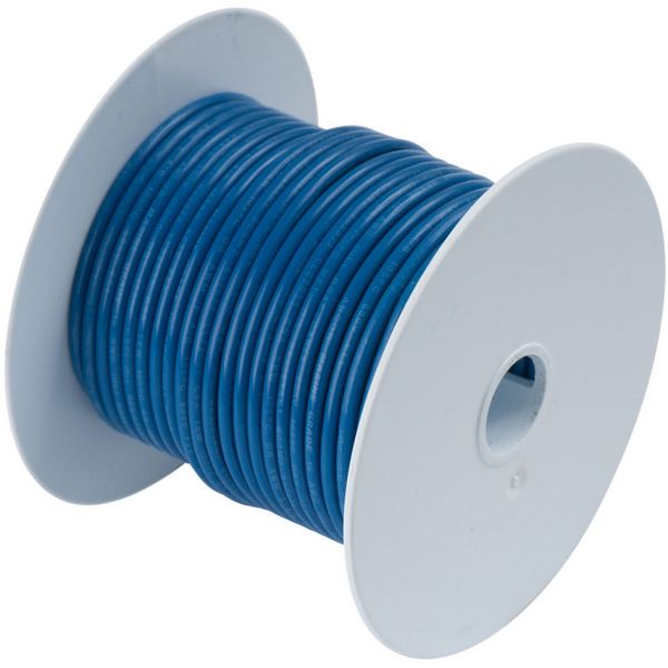 Ancor 18 AWG Tinned Copper Wire Primary Cable - Dark Blue - 100 ft.