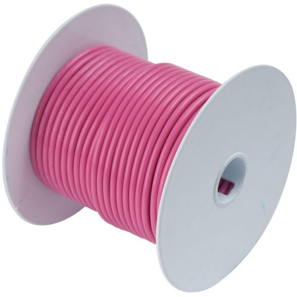 Ancor 18 AWG Tinned Copper Wire Primary Cable - Pink - 250 ft.