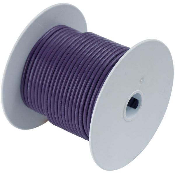 Ancor 18 AWG Tinned Copper Wire Primary Cable - Purple - 250 ft.