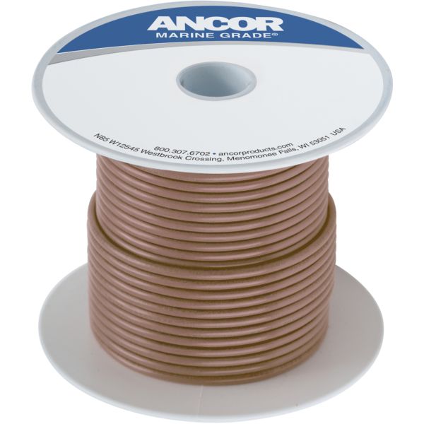 Ancor 12 AWG Tinned Copper Wire Primary Cable - Tan - 250 ft.