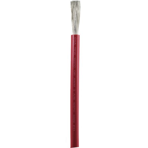 Ancor 3/0 AWG Tinned Copper Wire Battery Cable - Red - 50 ft.