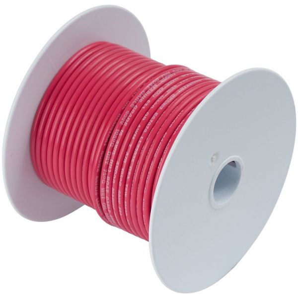 Ancor 3/0 AWG Tinned Copper Wire Battery Cable - Red - 100 ft.