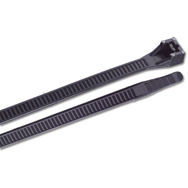 Ancor UV Black Heavy Duty Cable Zip Ties - 17