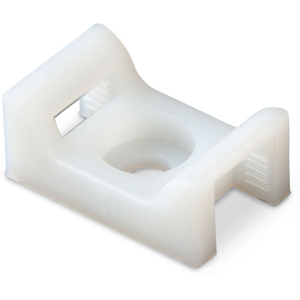 Ancor Cable Tie Mount - Natural - #8 Screw - 100 Pieces Per Bag