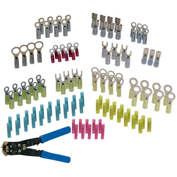 Ancor Premium Connector Kit w/ Crimp Tool - 121 Piece