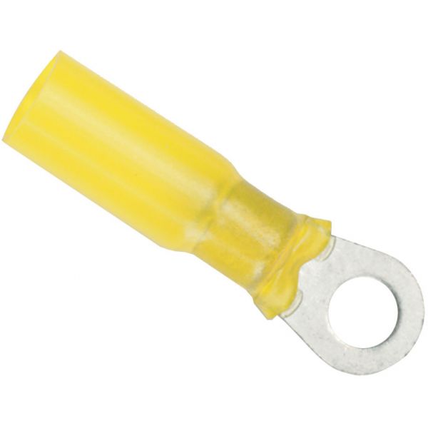 Ancor Heat Shrink Ring Terminal - 12-10 AWG - #8 - 100 Pack