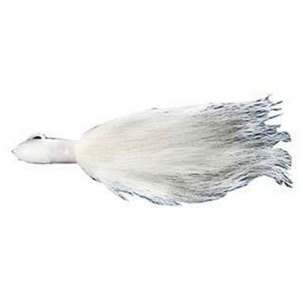 Andrus AJC1 1oz Bucktail Jetty Caster Lure AJCW1 White