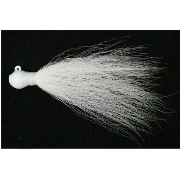 Andrus Lures BA3 Ball Jig Bucktail White