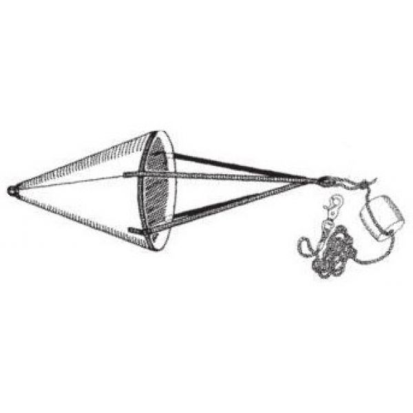 Anglers' Choice Drift Anchor with Tow Rope