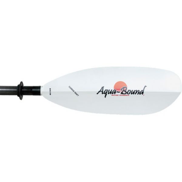 Aqua-Bound Sting Ray Kayak Paddle White Abx Blade Carbon TLC Shaft