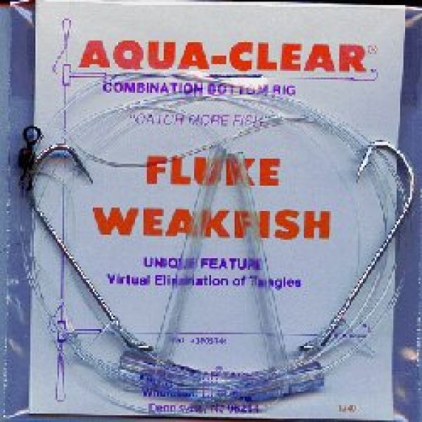 Aqua-Clear FW-1B Flounder/Weakfish High/Low Rig