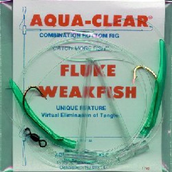 Aqua-Clear FW-1DG Flounder/Weakfish High/Low Rig