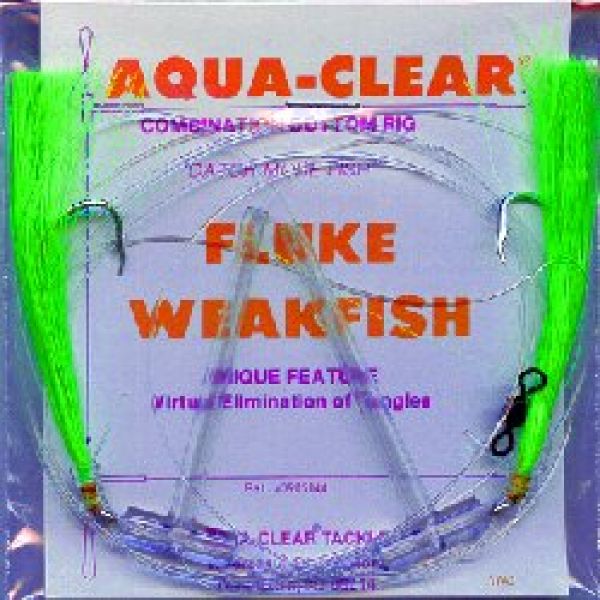 Aqua-Clear FW-1EG Flounder/Weakfish High/Low Rig