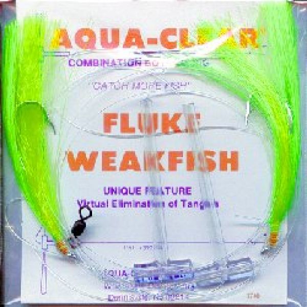 Aqua-Clear FW-1FGY Flounder/Weakfish High/Low Rig