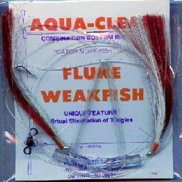 Aqua-Clear FW-1FPW Flounder/Weakfish High/Low Rig