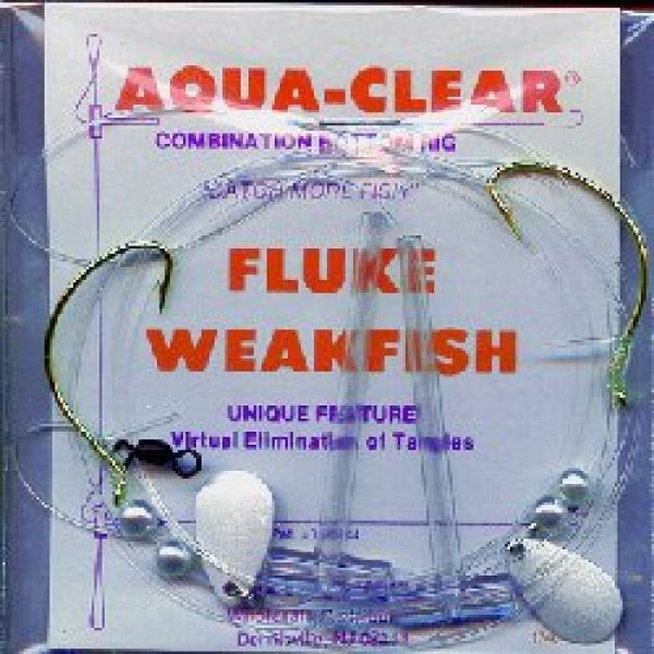 Aqua-Clear FW-1P2S Flounder/Weakfish High/Low Rig