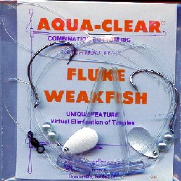 Aqua-Clear FW-2P2S Flounder/Weakfish High/Low Rig