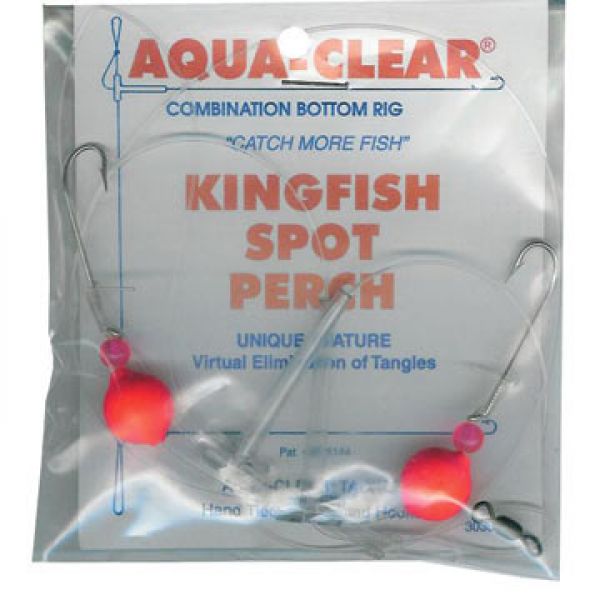 Aqua-Clear Kingfish Spot Perch Rigs KF-1 Red