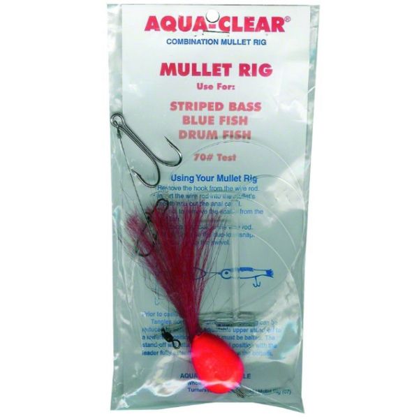 Aqua Clear MU-1 Mullet Rig 1ER Red