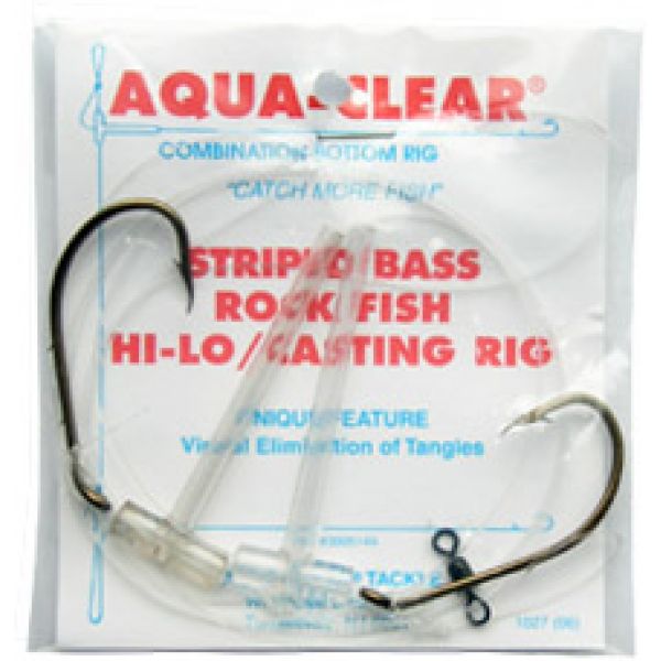 Aqua-Clear ST-8 Striped Bass High/Low Casting Rig