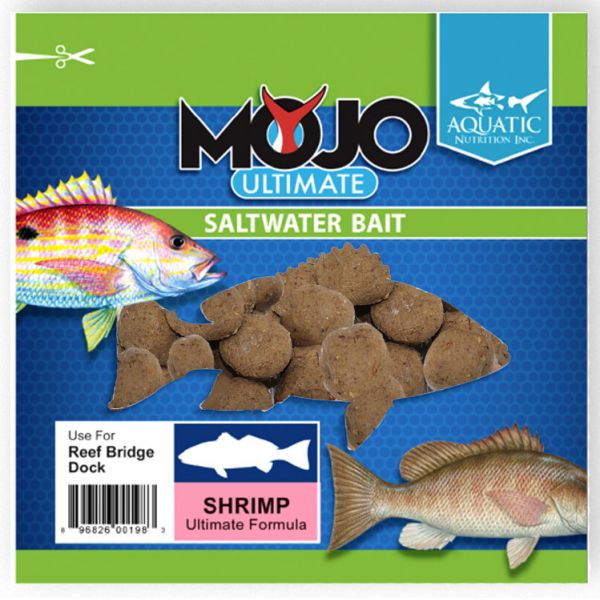 Aquatic Nutrition Mojo Ultimate Shrimp Saltwater Bait - 8 oz.