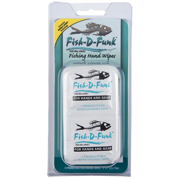 Ardent D-Funk Fish Odor Removal Wipes - Clamshell