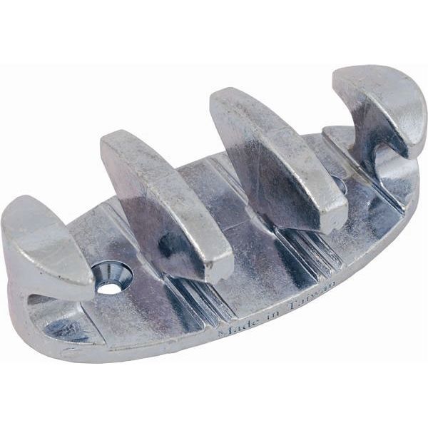 Attwood 11951-6 Zig-Zag Rope Cleat - Zinc-Plated - 4 in.