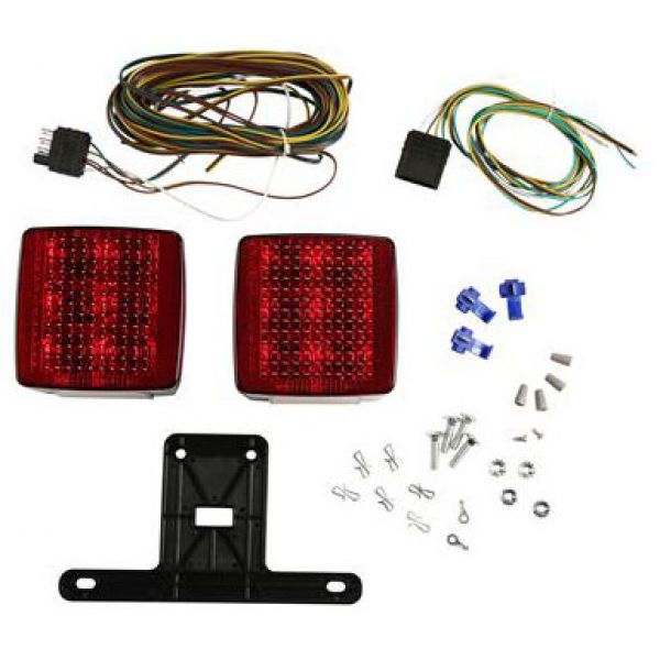 Attwood 14065-7 LED 4 in. Submersible Trailer Light Kit