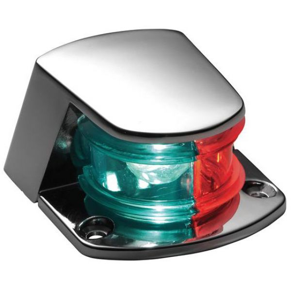 Attwood 6375D6 1-Mile Zamak Sidelight Bi-Color Combination