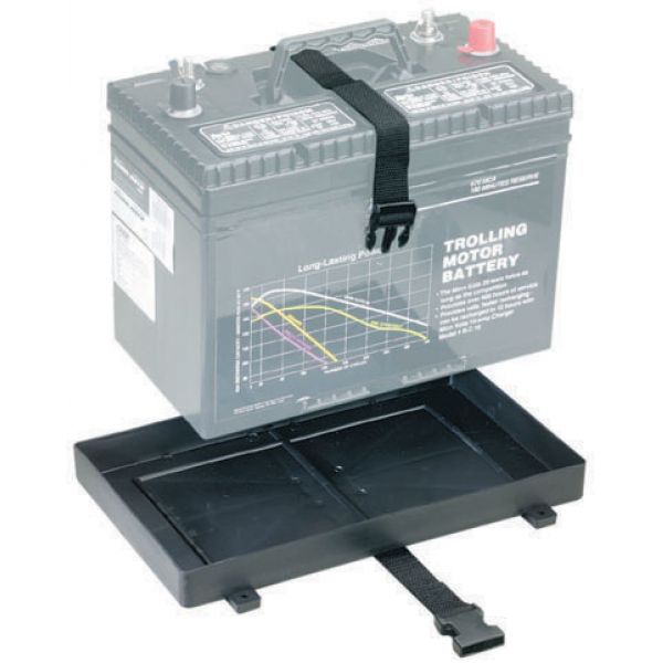 Attwood 9093-5 27 Series Battery Tray w/ Buckle Strap