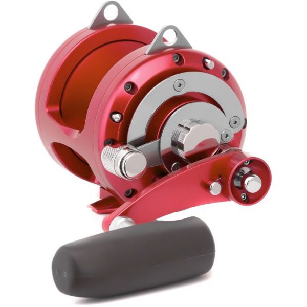 Avet EX 30/2 RH-RD Two-Speed Lever Drag Big Game Reel - Red