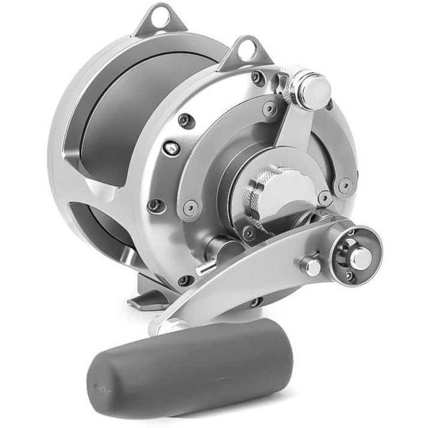 Avet EX 50/2 Two-Speed Lever Drag Big Game Reels Silver