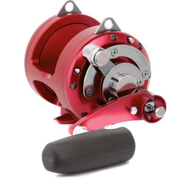 Avet EX 3-Speed Lever Drag Big Game Reel Red