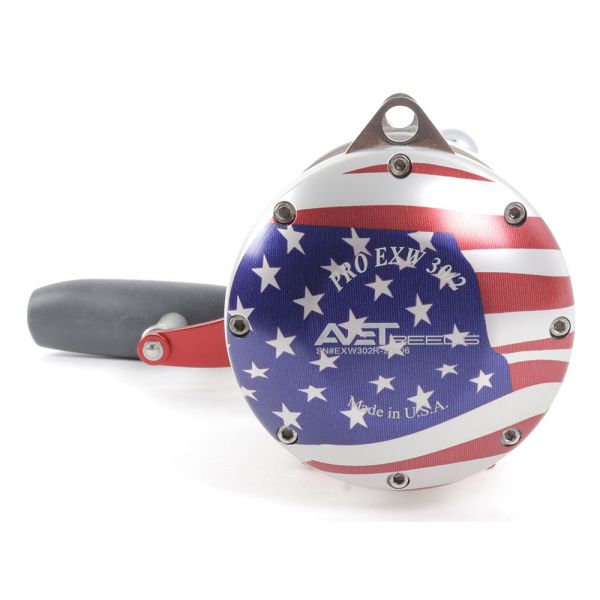 Avet EXW 30/2 Two-Speed Lever Drag Big Game Reel American Flag Patriot