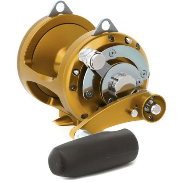 Avet EXW 30/2 Two-Speed Lever Drag Big Game Reels Gold