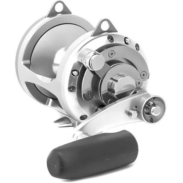 Avet EXW 30/2 Two-Speed Lever Drag Big Game Reels Silver