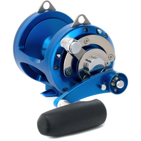 Avet EXW 30/2 Two-Speed Lever Drag Big Game Reels Blue