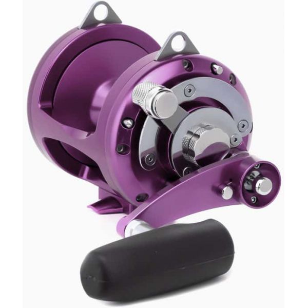 Avet EXW 30/2 Two-Speed Lever Drag Big Game Reels Purple