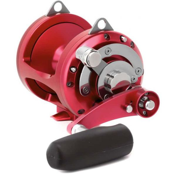 Avet EXW 30/2 Two-Speed Lever Drag Big Game Reels Red